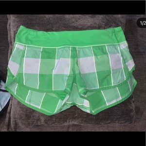 Lululemon shorts size 8